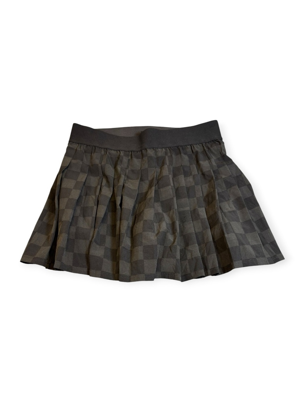 🖤 JoyLab Black Checkered Pleated Athletic Skort – Women’s Medium EUC